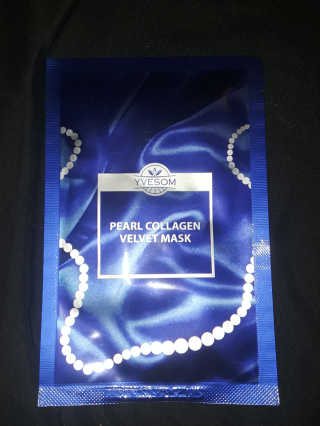 Pearl Collagen Velvet Mask 1 BOX by YVESOM — 5점을 준 리뷰어가 2019년 2월 올린 사용 사진
