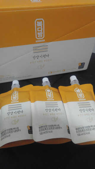 자연원 복다방 2종 100ml 10포씩 — 4점을 준 리뷰어가 2018년 12월 올린 사용 사진