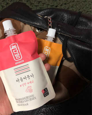 자연원 복다방 2종 100ml 10포씩 — 5점을 준 리뷰어가 2018년 12월 올린 사용 사진