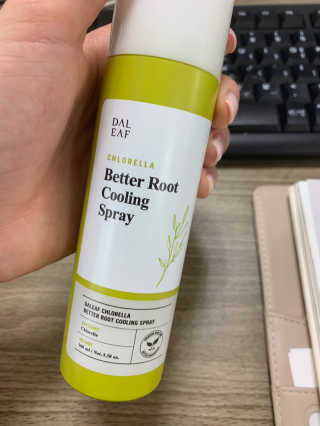 달리프 클로렐라 베러 루트 쿨링 스프레이 100ml — 5점을 준 리뷰어가 2019년 6월 올린 사용 사진