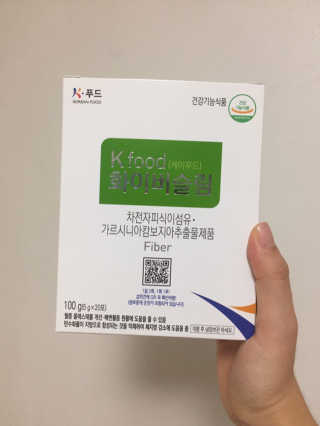 케이푸드 똥기사의 Kfood 화이버슬림 — 4점을 준 리뷰어가 2019년 10월 올린 사용 사진