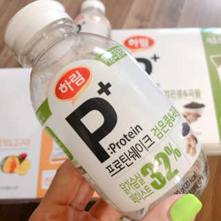 하림 P+ 닭가슴살 프로틴 쉐이크 — 5점을 준 리뷰어가 2019년 6월 올린 사용 사진