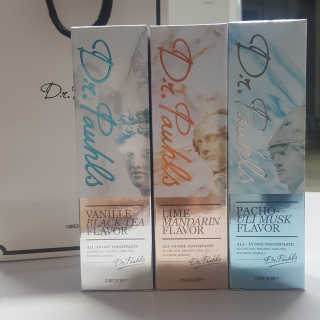 큐어스크립트 닥터폴스 3종[바닐블랙티, 라임만다린, 패츌리머스크] — 4.17점을 준 리뷰어가 2018년 6월 올린 사용 사진