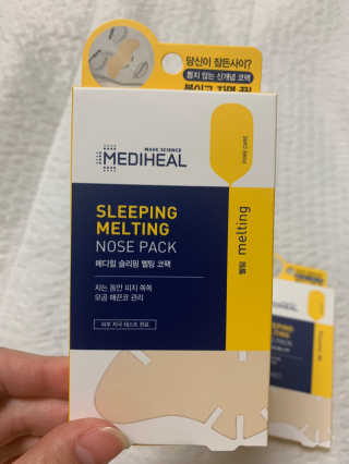 메디힐 슬리핑 멜팅 코팩 — 5점을 준 리뷰어가 2020년 1월 올린 사용 사진