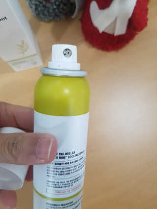 달리프 클로렐라 베러 루트 쿨링 스프레이 100ml — 4.17점을 준 리뷰어가 2018년 12월 올린 사용 사진