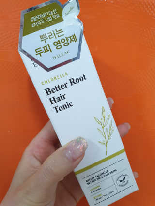 달리프 클로렐라 베러 루트 헤어토닉 100ml — 5점을 준 리뷰어가 2020년 2월 올린 사용 사진