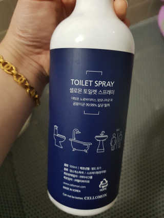 셀로몬 토일렛 스프레이 500ml — 5점을 준 리뷰어가 2018년 5월 올린 사용 사진