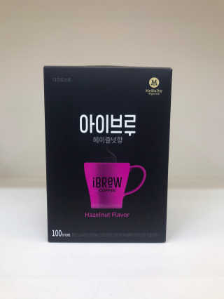 한국맥널티 아이브루 헤이즐넛향 100T — 5점을 준 리뷰어가 2019년 10월 올린 사용 사진