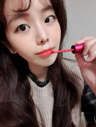 [블랙루즈] 코튼 립 컬러 신규 3종 — 2.67점을 준 리뷰어가 2018년 12월 올린 사용 사진