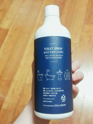 셀로몬 토일렛 스프레이 500ml — 4.67점을 준 리뷰어가 2018년 5월 올린 사용 사진