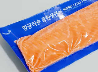 동원산업 항공직송 동원생연어 — 5점을 준 리뷰어가 2019년 7월 올린 사용 사진