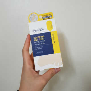 메디힐 슬리핑 멜팅 코팩 — 3.5점을 준 리뷰어가 2020년 1월 올린 사용 사진