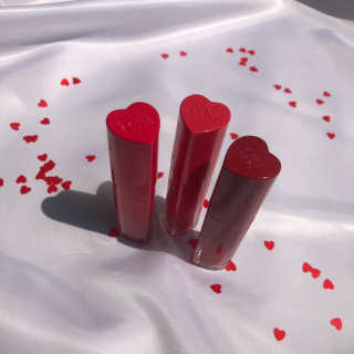 [블랙루즈] 컬러 락 하트 틴트 1+1 — 5점을 준 리뷰어가 2019년 8월 올린 사용 사진