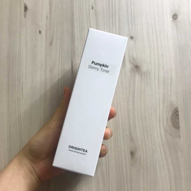 오리진티 펌킨 스키니 토너 리뷰 사진