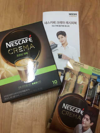 네스카페 코리아 네스카페 크레마 코코넛라떼 — 4.33점을 준 리뷰어가 2018년 1월 올린 사용 사진