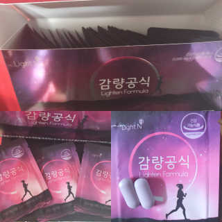 [감량공식] 다이어트 건강기능식품 — 5점을 준 리뷰어가 2019년 12월 올린 사용 사진
