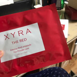 XYRA 자이라 더 레드 마스크 — 5점을 준 리뷰어가 2019년 5월 올린 사용 사진