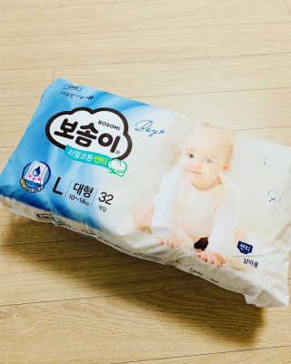 보솜이 리얼코튼 팬티형 — 5점을 준 리뷰어가 2019년 3월 올린 사용 사진