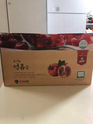 [하이헬스] 정말 진하고 맛있는 유기농 석류즙 30포 — 4점을 준 리뷰어가 2019년 11월 올린 사용 사진