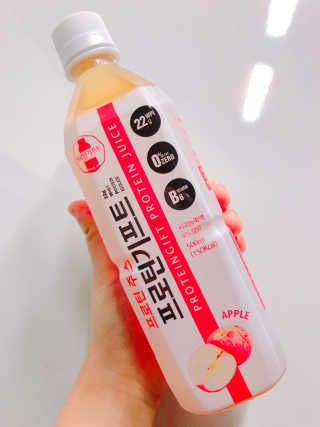 프로틴주스 프로틴기프트 — 5점을 준 리뷰어가 2019년 3월 올린 사용 사진