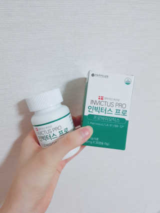 라플레 염창환 박사의 3세대 유산균, 인빅터스 프로 — 5점을 준 리뷰어가 2018년 11월 올린 사용 사진