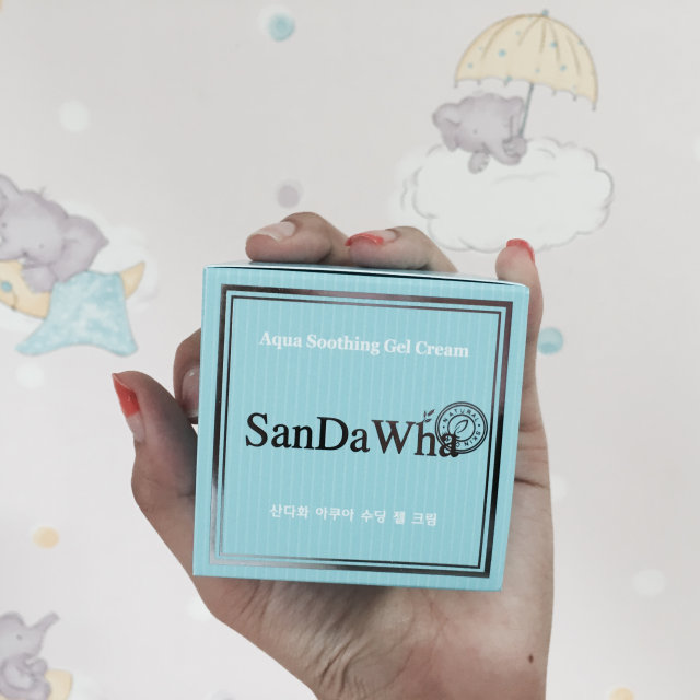 산다화 아쿠아 수딩 젤크림 리뷰 사진