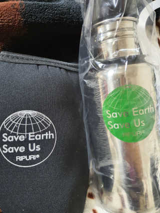 비타맘 지구를 지키는 리퓨리 정수물병 - 플라스틱 남용 예방 — 5점을 준 리뷰어가 2020년 2월 올린 사용 사진