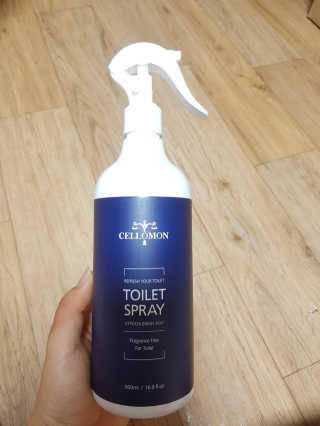셀로몬 토일렛 스프레이 500ml — 5점을 준 리뷰어가 2018년 5월 올린 사용 사진