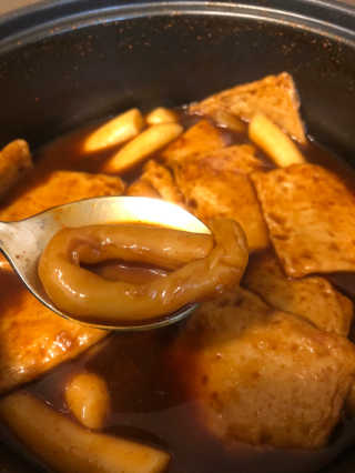 잠실맛집,홍코너떡볶이가우리집에[옛날맛,짜장맛옵션] — 5점을 준 리뷰어가 2019년 12월 올린 사용 사진