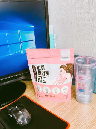 조이뉴트라 피쉬콜라겐골드 — 3.83점을 준 리뷰어가 2018년 8월 올린 사용 사진