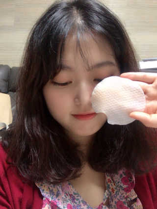 나이팅게일 데일리 더마 클렌징패드 마일드 — 4점을 준 리뷰어가 2019년 1월 올린 사용 사진