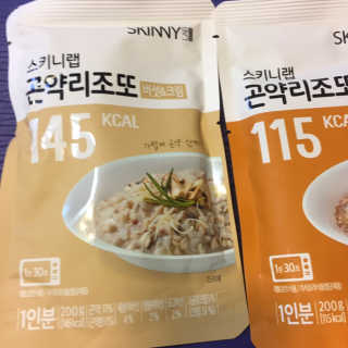 스키니랩 곤약리조또 3종 — 3.5점을 준 리뷰어가 2019년 3월 올린 사용 사진