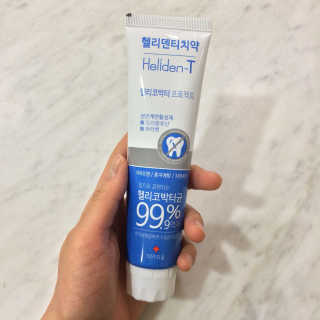 헬리덴티 치약 - 헬리코박터 균을 싹! 헬리덴티 치약 120g — 4.5점을 준 리뷰어가 2017년 3월 올린 사용 사진