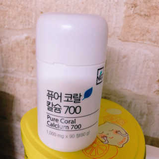 네츄럴굿띵스 퓨어 코랄 칼슘 700 30일분 — 4.17점을 준 리뷰어가 2018년 5월 올린 사용 사진