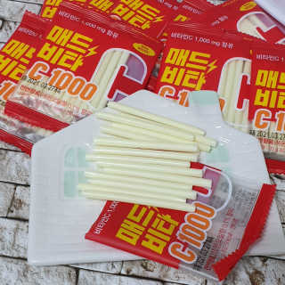 매드비타C 1000 — 4점을 준 리뷰어가 2019년 4월 올린 사용 사진