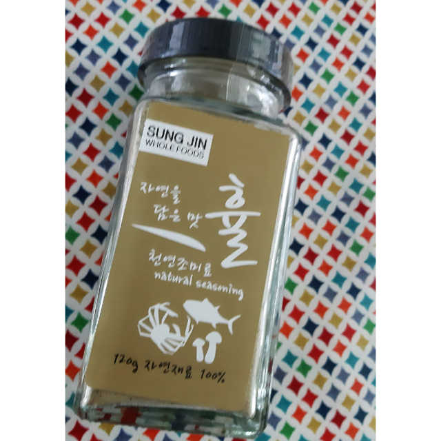 프리미엄 천연조미료 휼 120g 1병 리뷰 사진