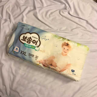 보솜이 리얼코튼 팬티형 — 3점을 준 리뷰어가 2019년 3월 올린 사용 사진