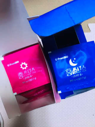 프롬바이오 홍쓰다스 아침,저녁 맞춤형 다이어트식품 14포+14포 — 4점을 준 리뷰어가 2020년 2월 올린 사용 사진