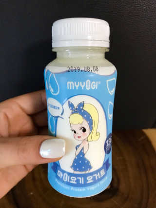 마이요기 요거트 — 4.5점을 준 리뷰어가 2019년 8월 올린 사용 사진