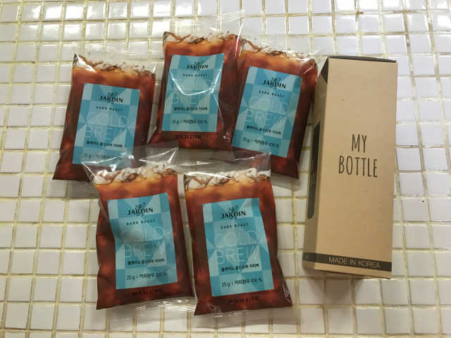 쟈뎅 콜드브루커피백 2종(라이트타입/다크타입) 리뷰 사진
