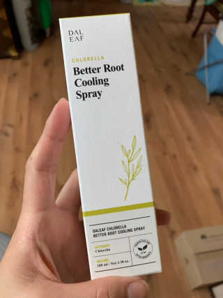 달리프 클로렐라 베러 루트 쿨링 스프레이 100ml — 4점을 준 리뷰어가 2019년 5월 올린 사용 사진