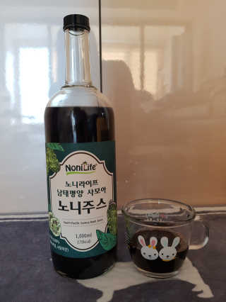 장수농가 남태평양 사모아 노니 원액 1L or 200mlx10팩 중 택 1 — 4.83점을 준 리뷰어가 2019년 1월 올린 사용 사진