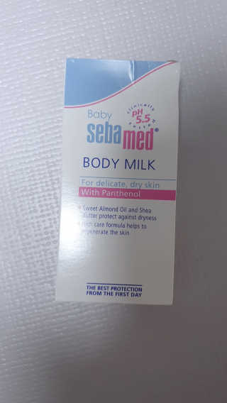 세바메드 베이비 바디밀크 200ml — 5점을 준 리뷰어가 2019년 12월 올린 사용 사진
