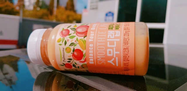 스무디랩 피치&비타 리뷰 사진