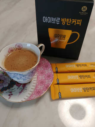 한국맥널티 아이브루 방탄커피 — 2.5점을 준 리뷰어가 2019년 9월 올린 사용 사진