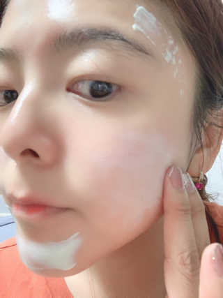 셀퓨전씨 카밍 다운 크림 — 4.5점을 준 리뷰어가 2018년 11월 올린 사용 사진