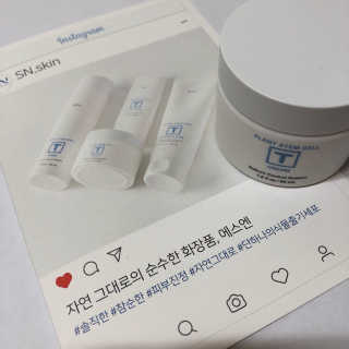 SN 에스엔 티크림 — 4.83점을 준 리뷰어가 2017년 12월 올린 사용 사진