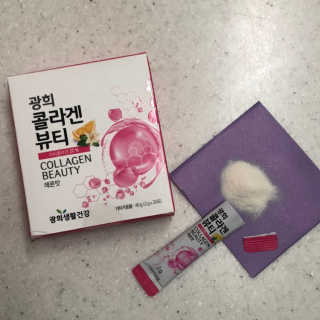 광희생활건강 광희 콜라겐뷰티 — 5점을 준 리뷰어가 2020년 1월 올린 사용 사진