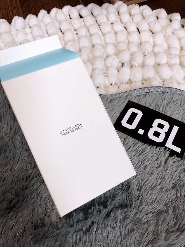 3CE 화이트 밀크 팩 폼 리뷰 사진