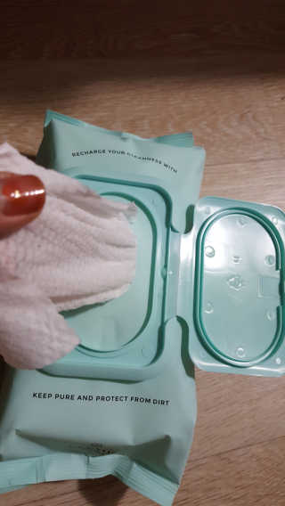 클레보스 넘버원 민트 캡형 74매 10팩 — 5점을 준 리뷰어가 2019년 1월 올린 사용 사진